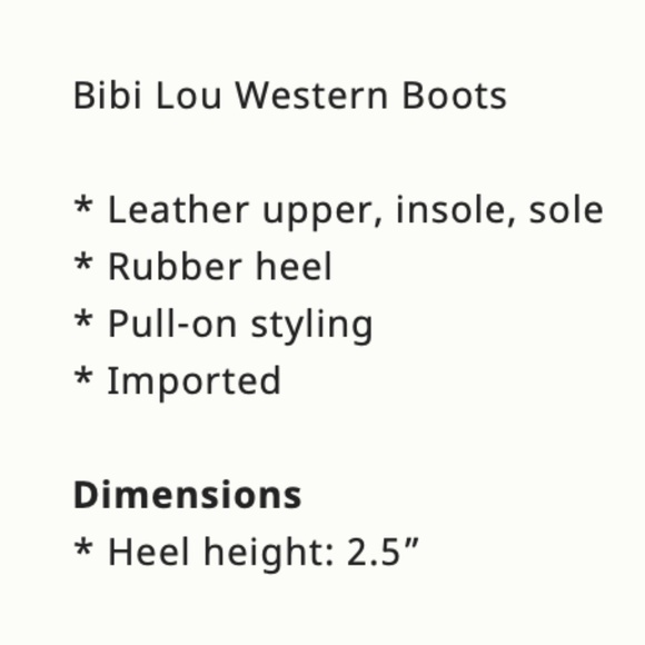 Bibi Lou Western Boots from Anthropologie - Picture 8 of 10